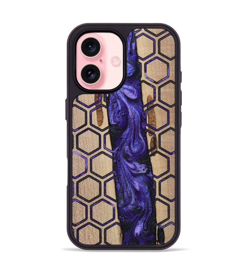 iPhone 16 Wood Phone Case - Jerilyn (Pattern, 813287)