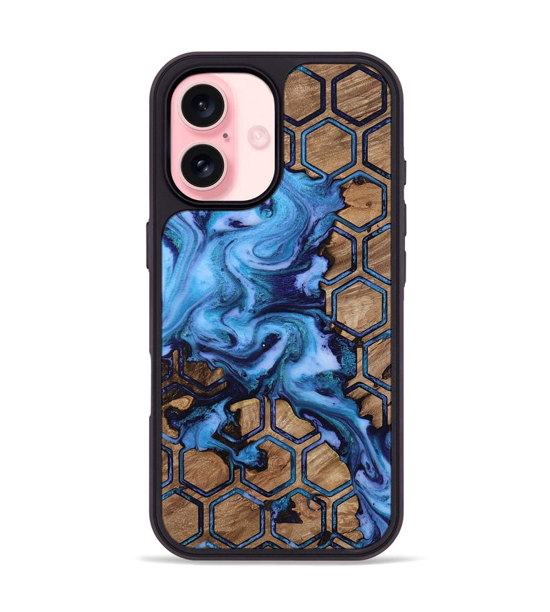 iPhone 16 Wood Phone Case - Anissa (Pattern, 813290)