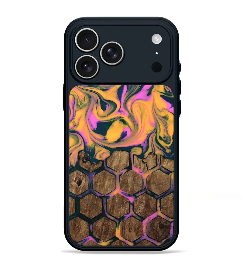 iPhone 17 Pro Max Wood Phone Case - Janel (Pattern, 813292)