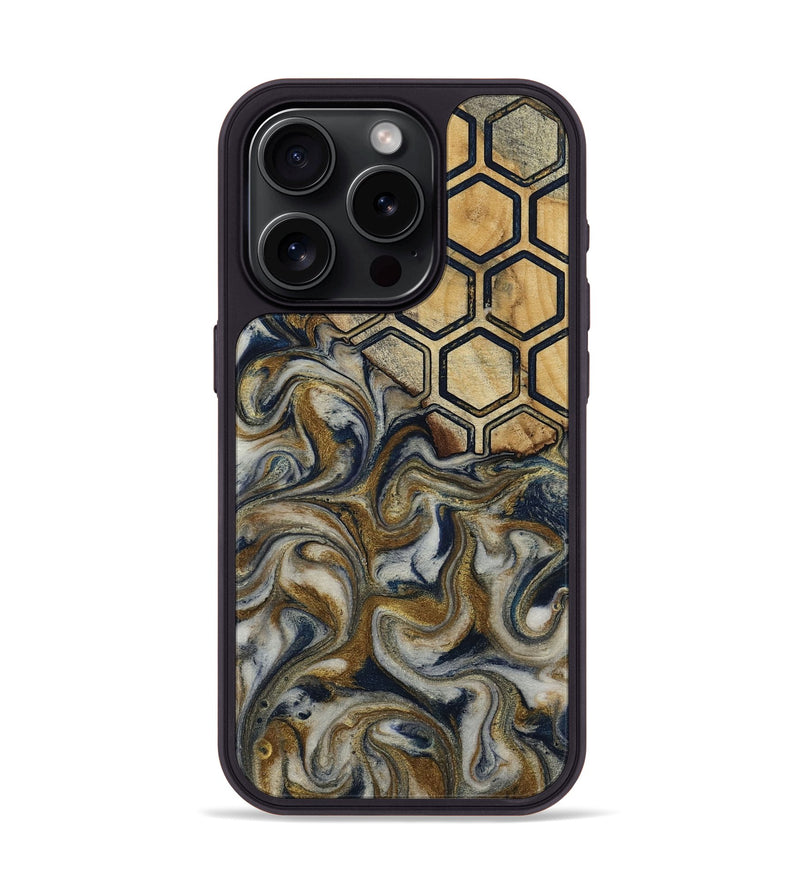 iPhone 15 Pro Wood Phone Case - Marnie (Pattern, 813294)