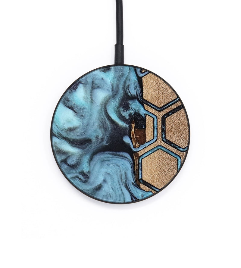 Circle Wood Wireless Charger - Toya (Pattern, 813297)