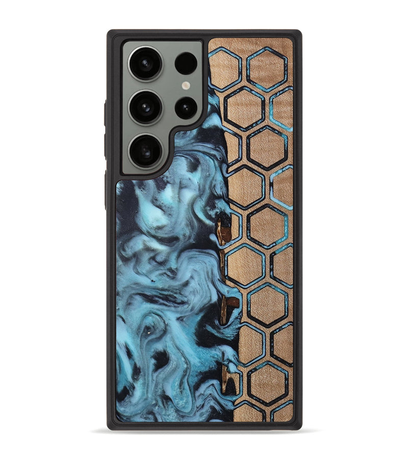 Galaxy S23 Ultra Wood Phone Case - Toya (Pattern, 813297)