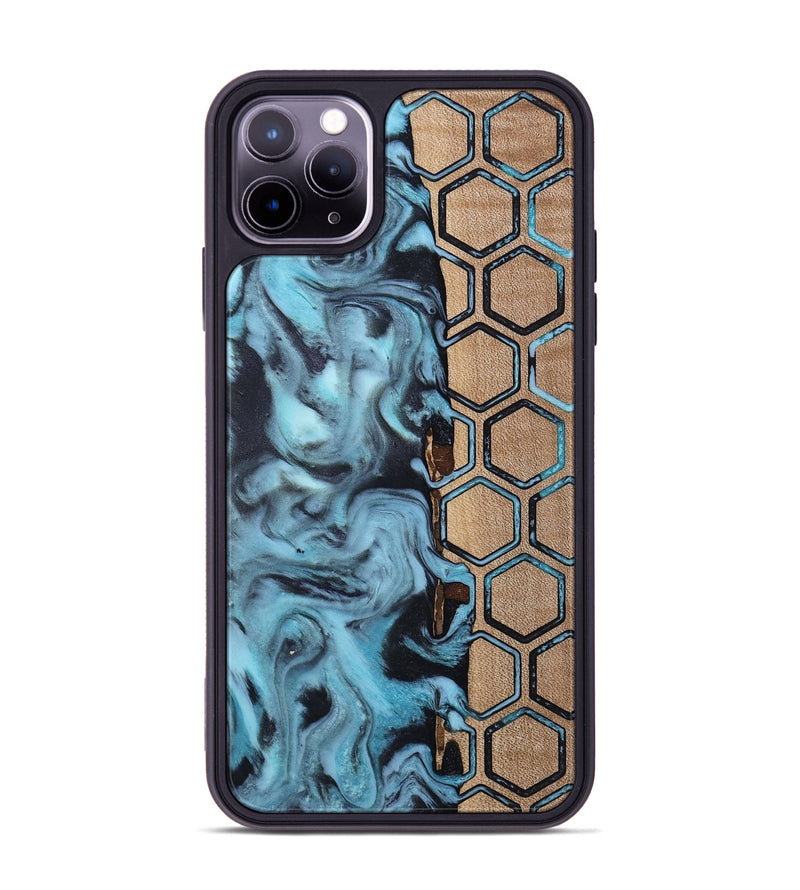 iPhone 11 Pro Max Wood Phone Case - Toya (Pattern, 813297)
