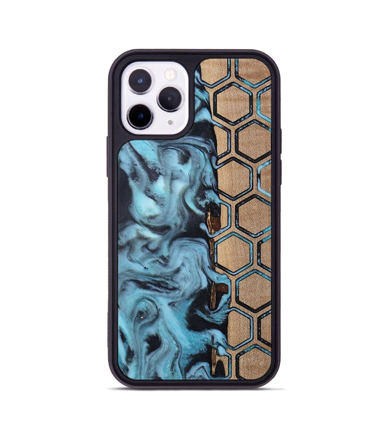 iPhone 11 Pro Wood Phone Case - Toya (Pattern, 813297)
