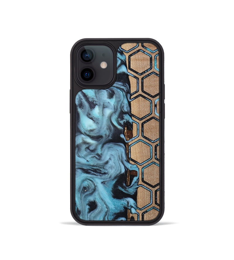 iPhone 12 mini Wood Phone Case - Toya (Pattern, 813297)
