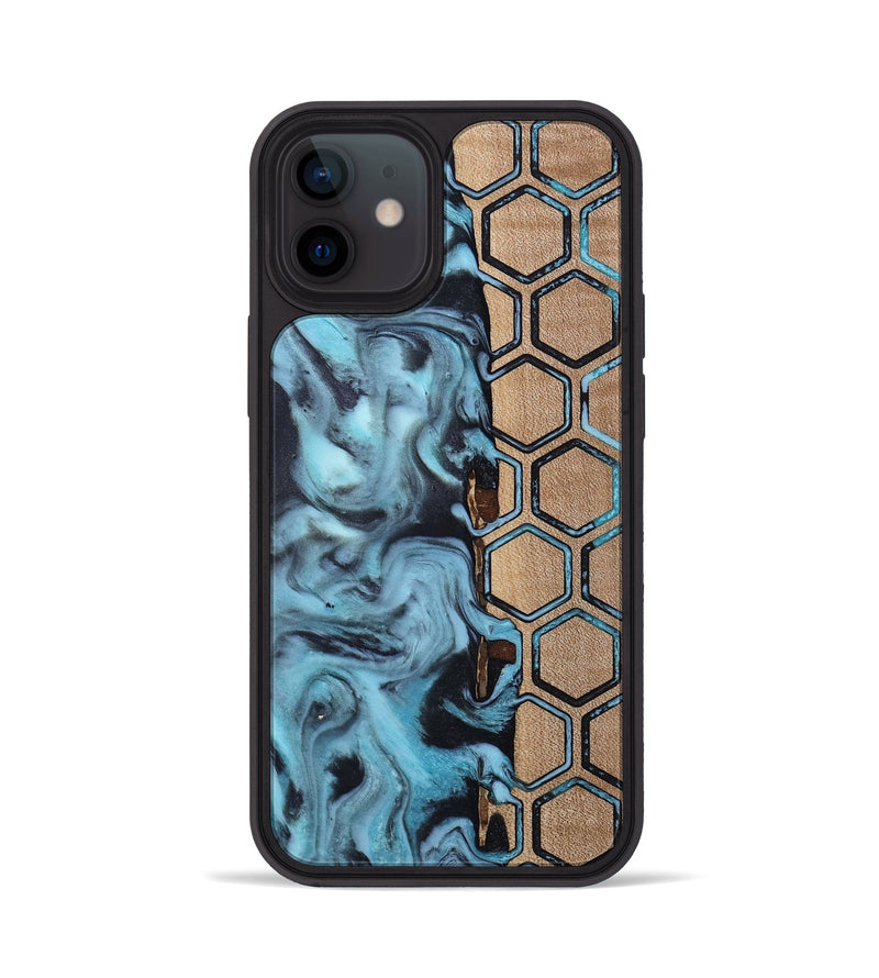 iPhone 12 Wood Phone Case - Toya (Pattern, 813297)