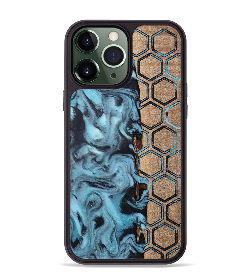 iPhone 13 Pro Max Wood Phone Case - Toya (Pattern, 813297)