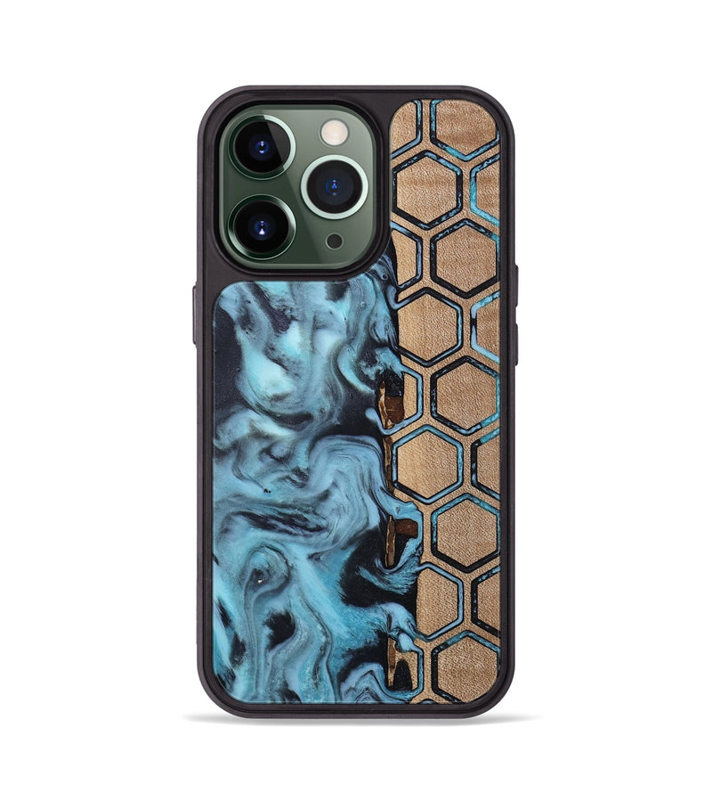 iPhone 13 Pro Wood Phone Case - Toya (Pattern, 813297)