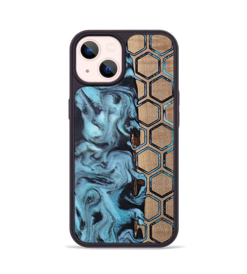 iPhone 14 Wood Phone Case - Toya (Pattern, 813297)