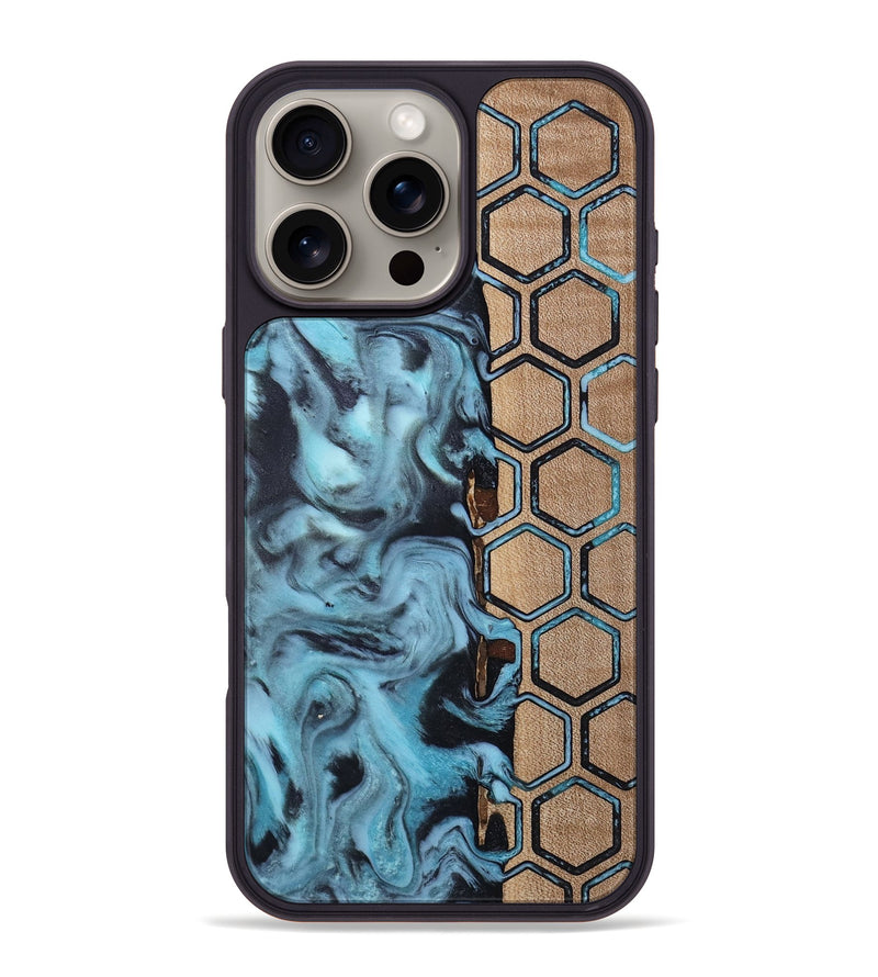 iPhone 16 Pro Max Wood Phone Case - Toya (Pattern, 813297)
