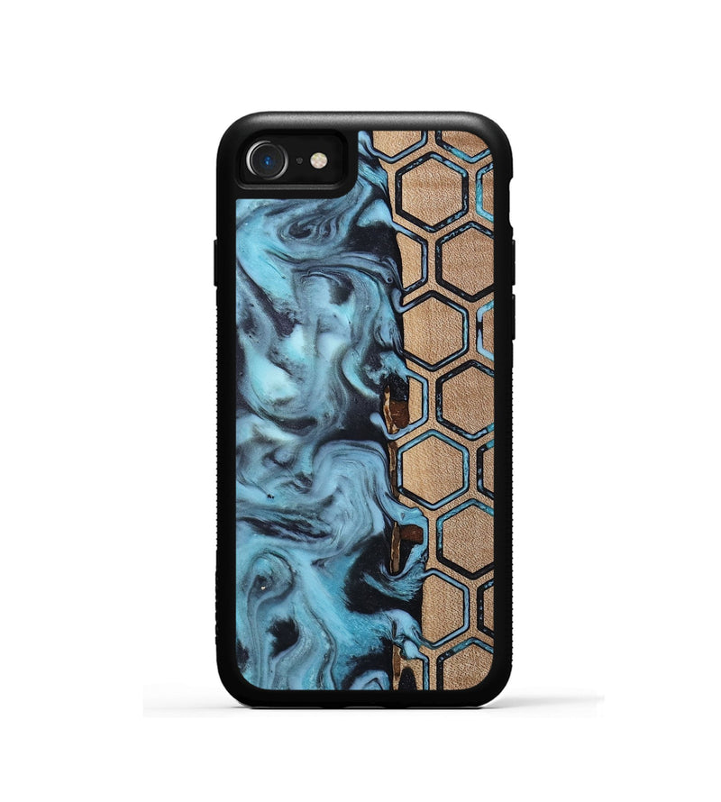 iPhone SE Wood Phone Case - Toya (Pattern, 813297)
