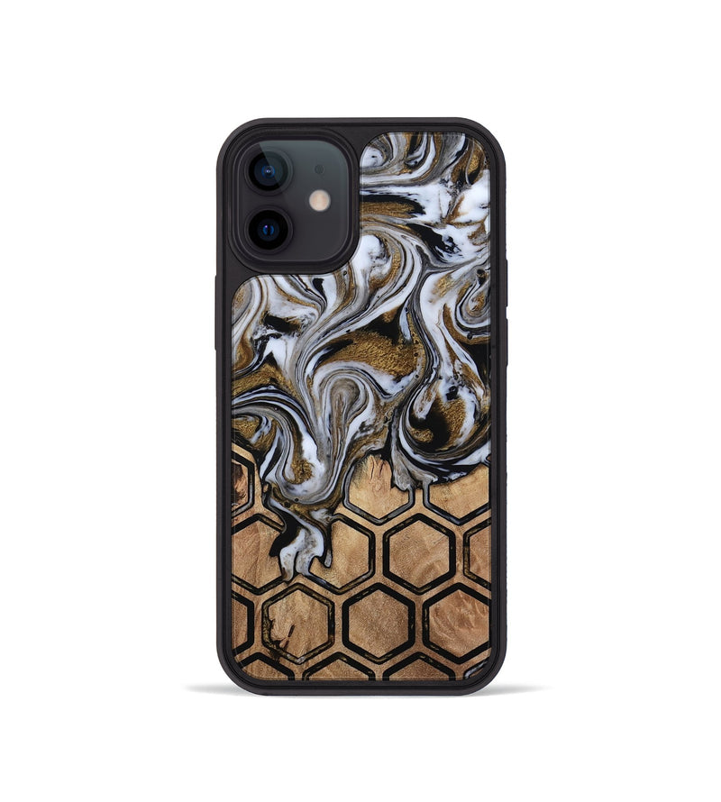 iPhone 12 mini Wood Phone Case - Azriel (Pattern, 813299)
