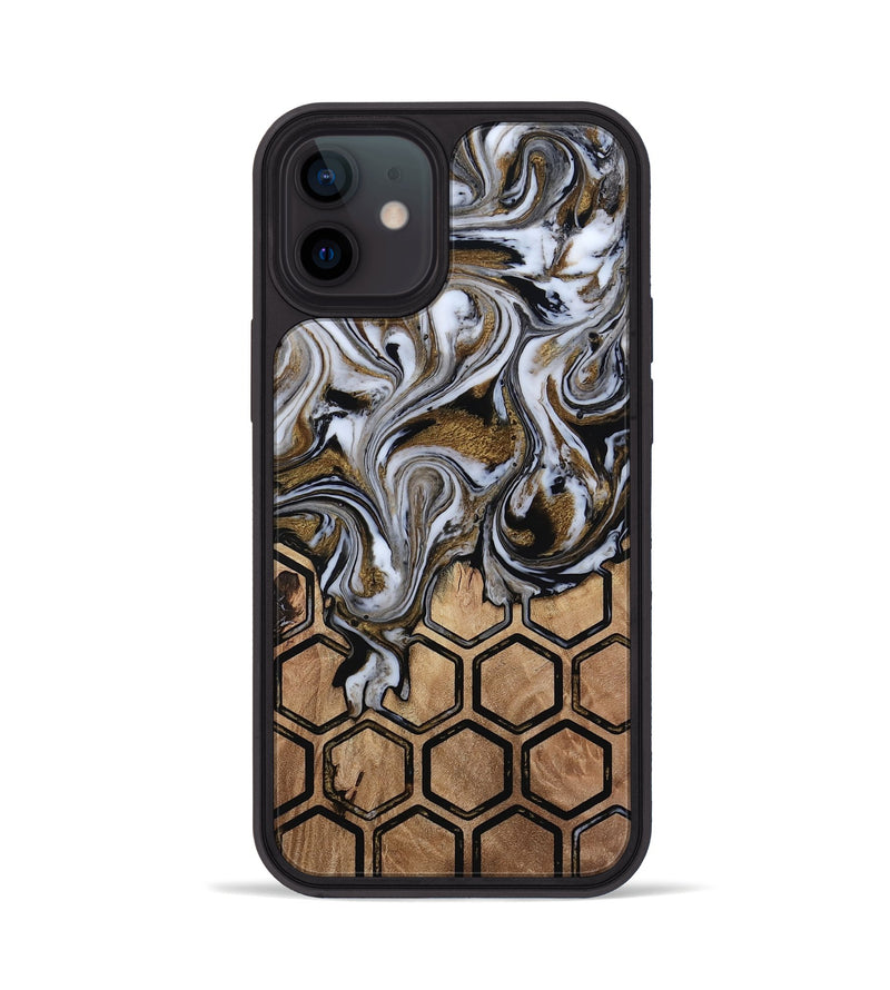 iPhone 12 Wood Phone Case - Azriel (Pattern, 813299)