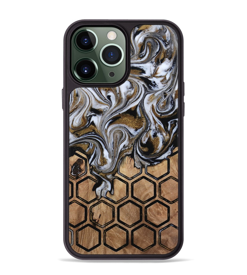 iPhone 13 Pro Max Wood Phone Case - Azriel (Pattern, 813299)