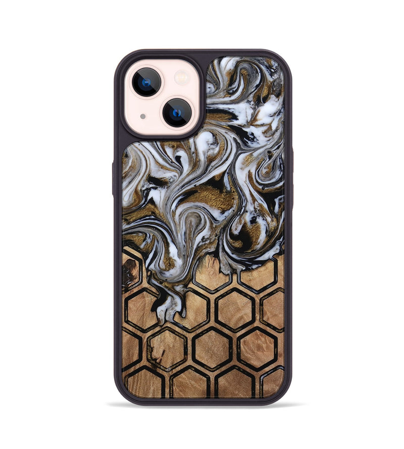 iPhone 14 Wood Phone Case - Azriel (Pattern, 813299)