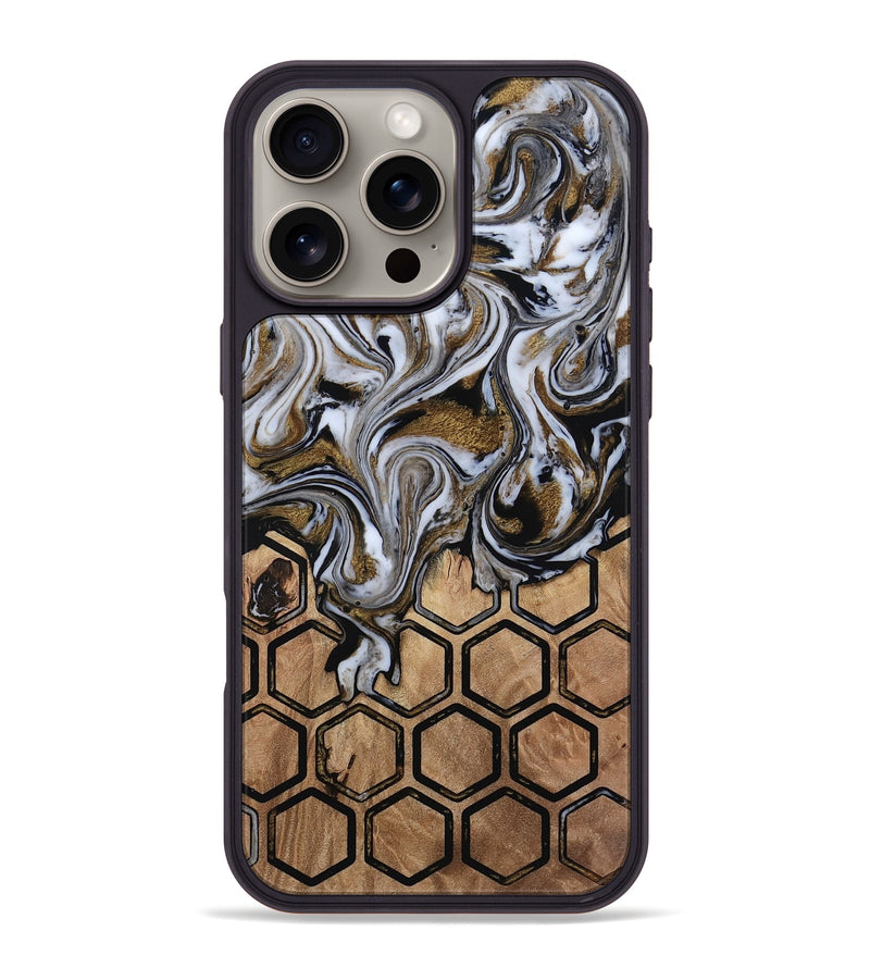 iPhone 16 Pro Max Wood Phone Case - Azriel (Pattern, 813299)