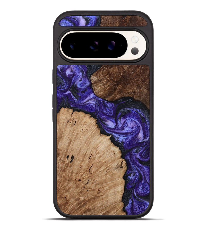 Pixel 10 Pro XL Wood Phone Case - Boaz (Purple, 813322)