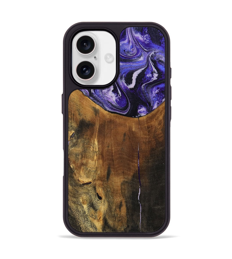 iPhone 17 Wood Phone Case - Monty (Purple, 813326)