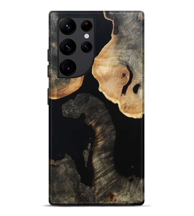 Galaxy S22 Ultra Wood Live Edge Phone Case - Johnie (Wood Burl, 813360)