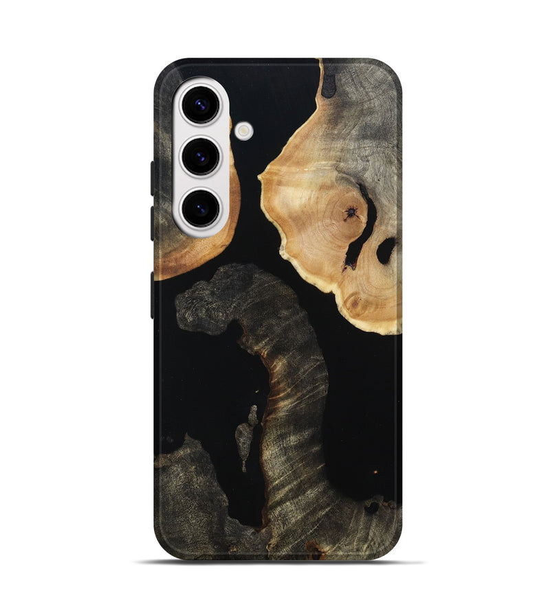 Galaxy S25 Wood Live Edge Phone Case - Johnie (Wood Burl, 813360)
