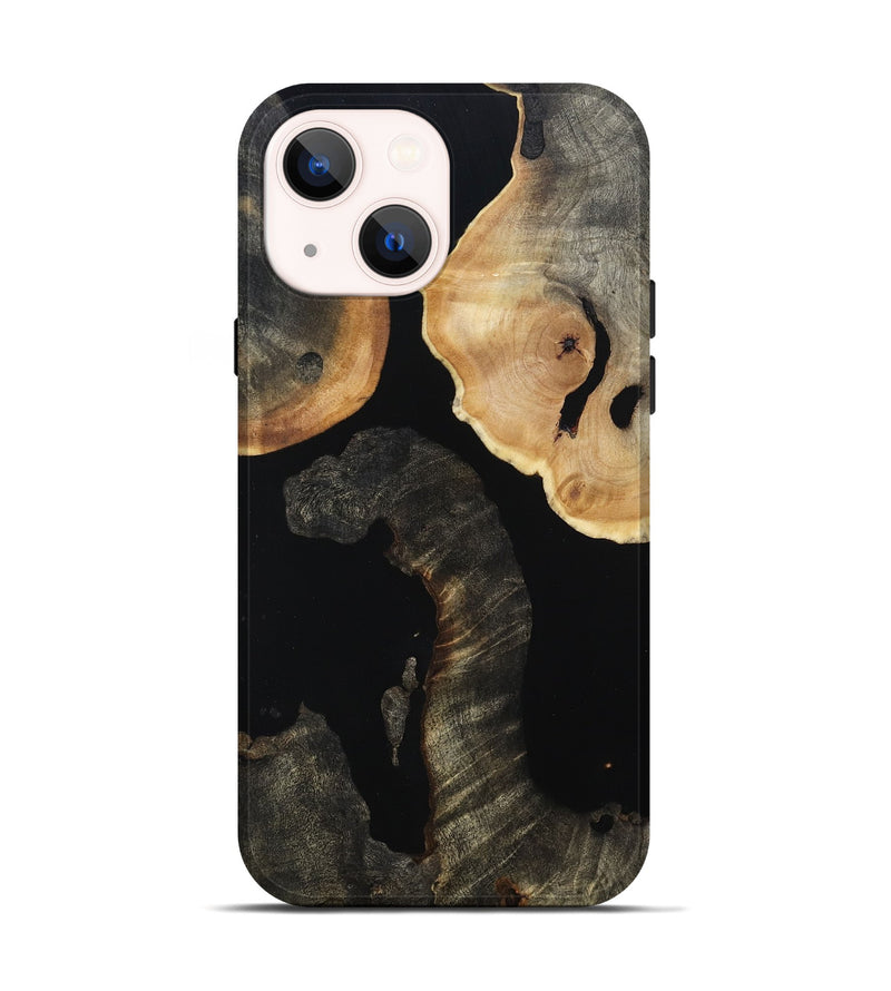 iPhone 14 Wood Live Edge Phone Case - Johnie (Wood Burl, 813360)