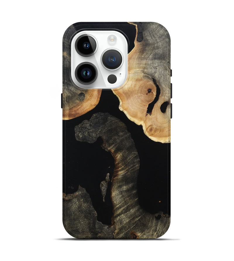 iPhone 15 Pro Wood Live Edge Phone Case - Johnie (Wood Burl, 813360)