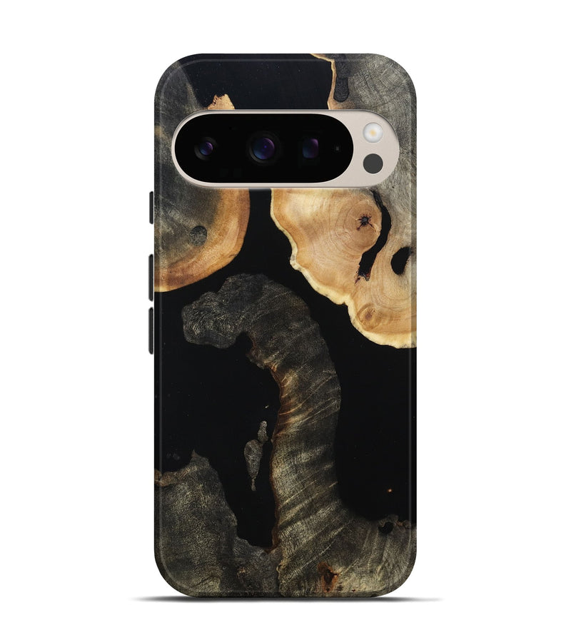 Pixel 10 Pro Wood Live Edge Phone Case - Johnie (Wood Burl, 813360)