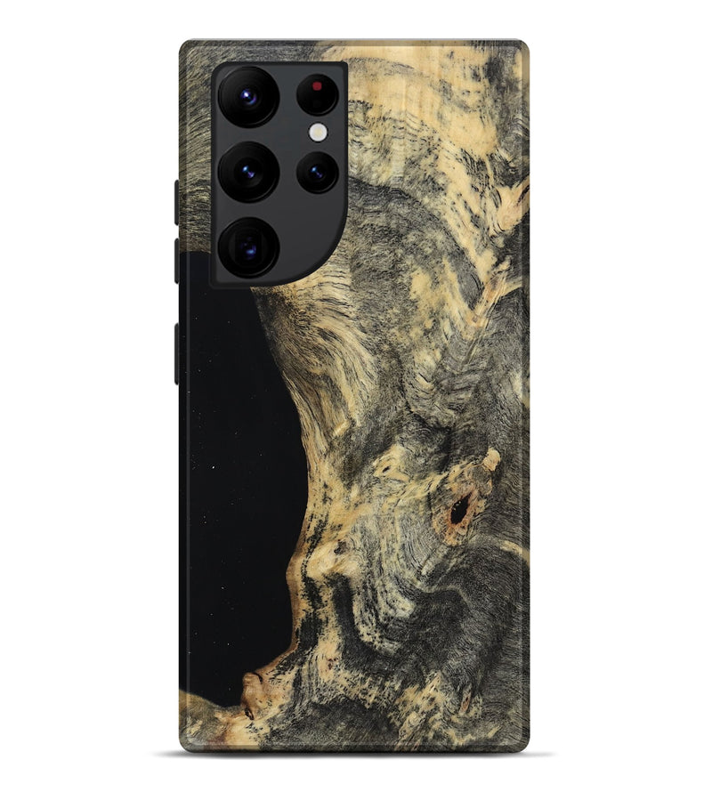 Galaxy S22 Ultra Wood Live Edge Phone Case - Hayley (Wood Burl, 813362)
