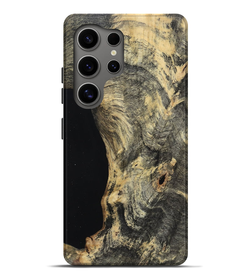 Galaxy S25 Ultra Wood Live Edge Phone Case - Hayley (Wood Burl, 813362)