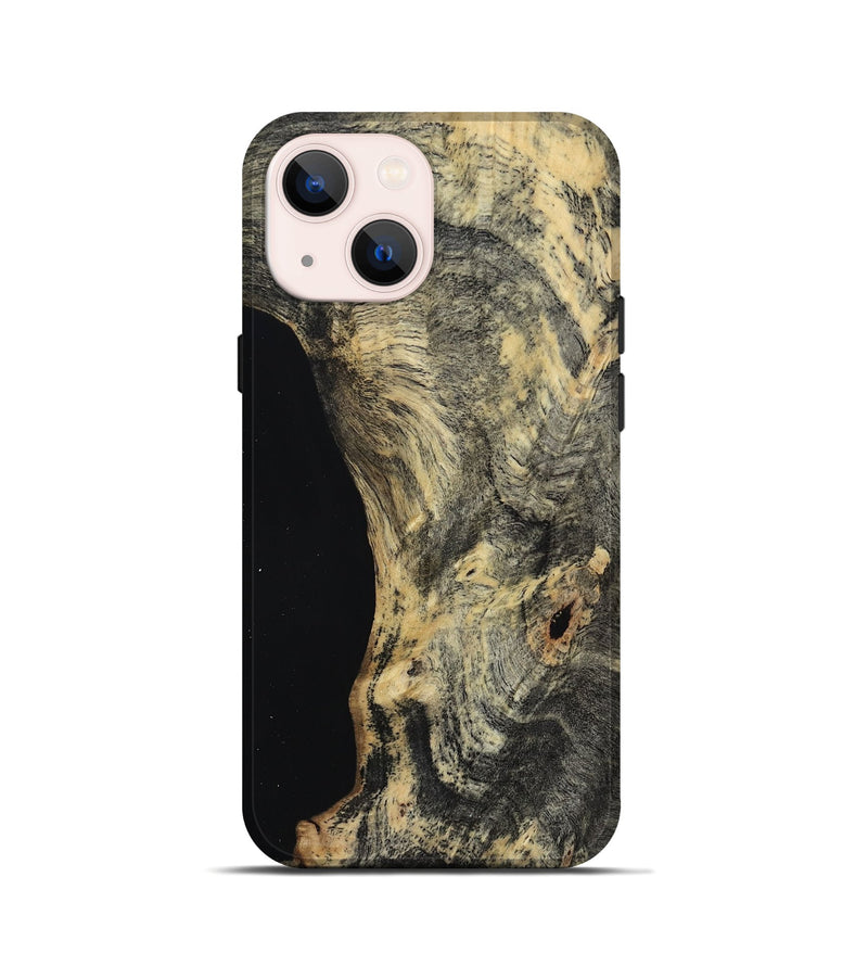 iPhone 13 mini Wood Live Edge Phone Case - Hayley (Wood Burl, 813362)