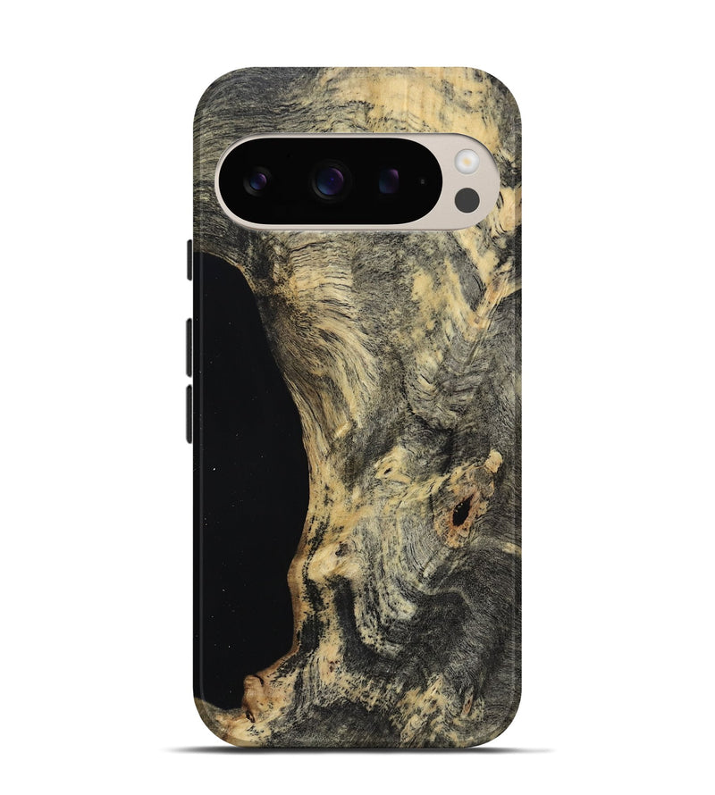 Pixel 9 Wood Live Edge Phone Case - Hayley (Wood Burl, 813362)