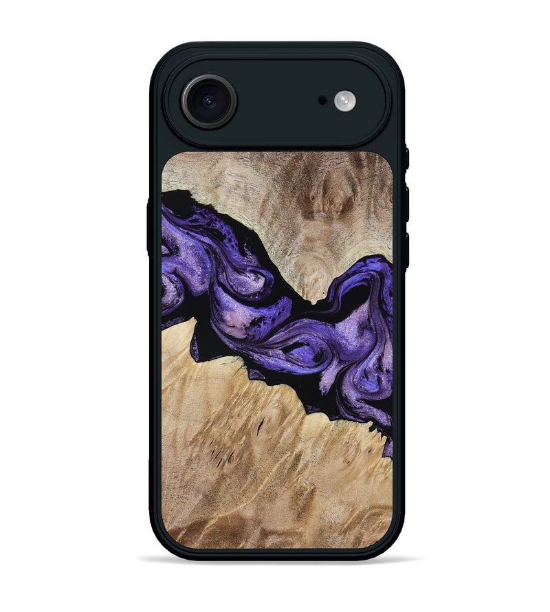 iPhone 17 Air Wood Phone Case - Taniyah (Purple, 813383)