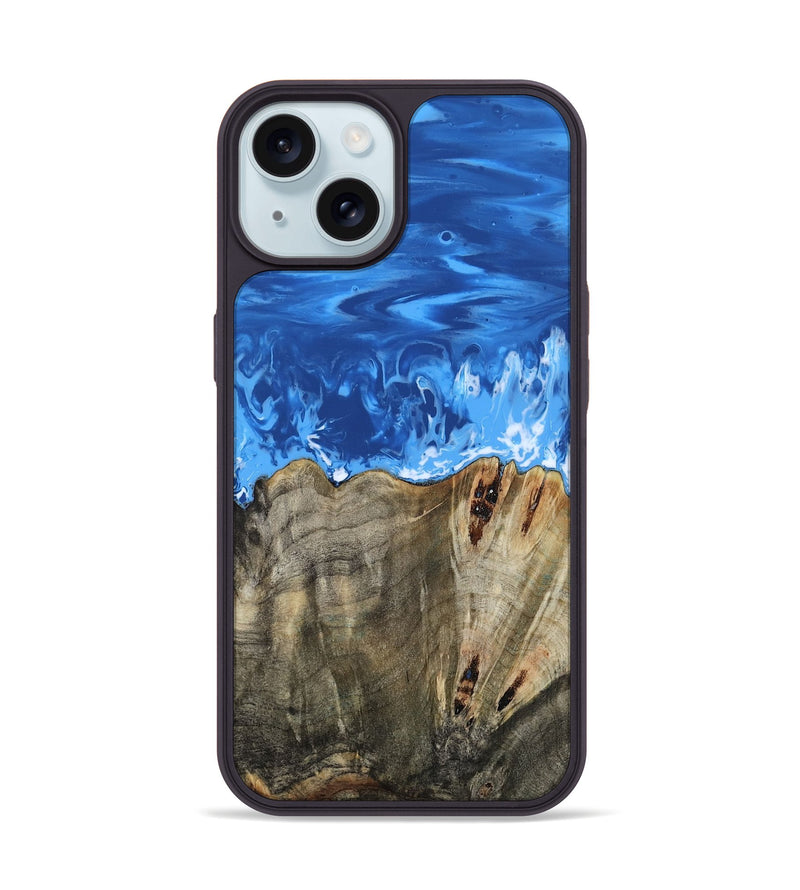 iPhone 15 Wood Phone Case - Hilary (Coastal, 813387)
