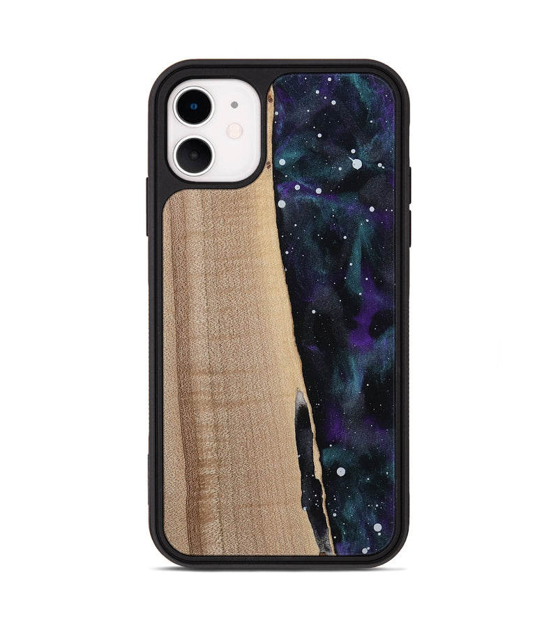 iPhone 11 Wood Phone Case - Ayaan (Cosmos, 813408)