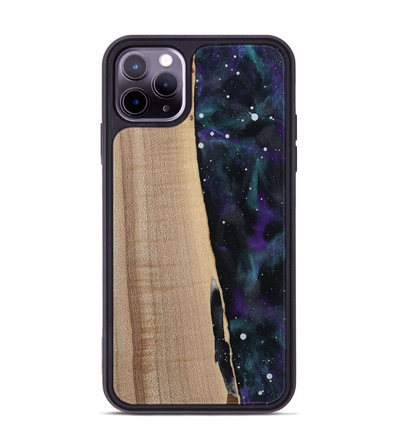 iPhone 11 Pro Max Wood Phone Case - Ayaan (Cosmos, 813408)