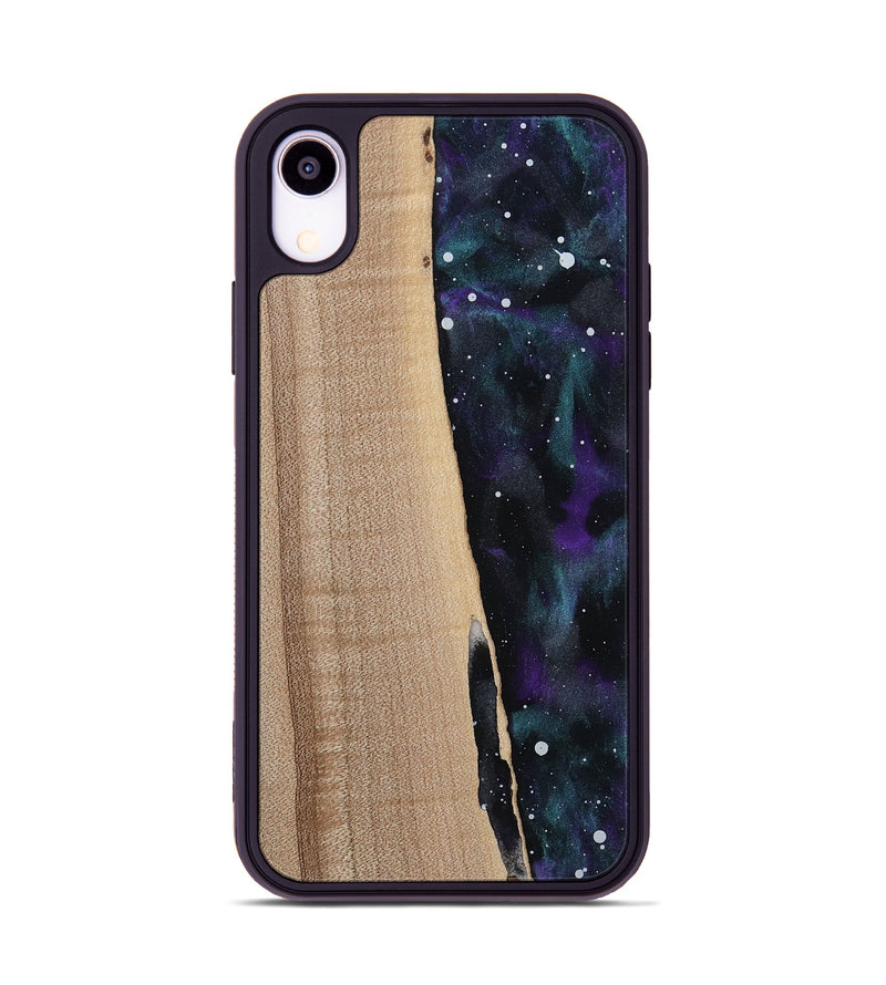 iPhone Xr Wood Phone Case - Ayaan (Cosmos, 813408)