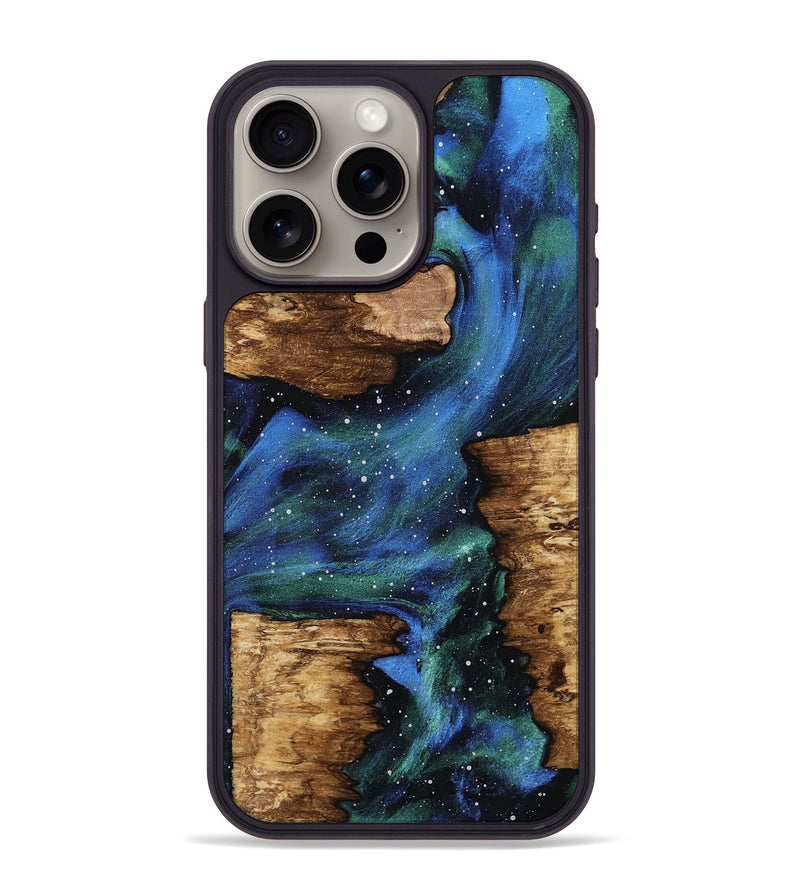 iPhone 15 Pro Max Wood Phone Case - Dalia (Cosmos, 813411)