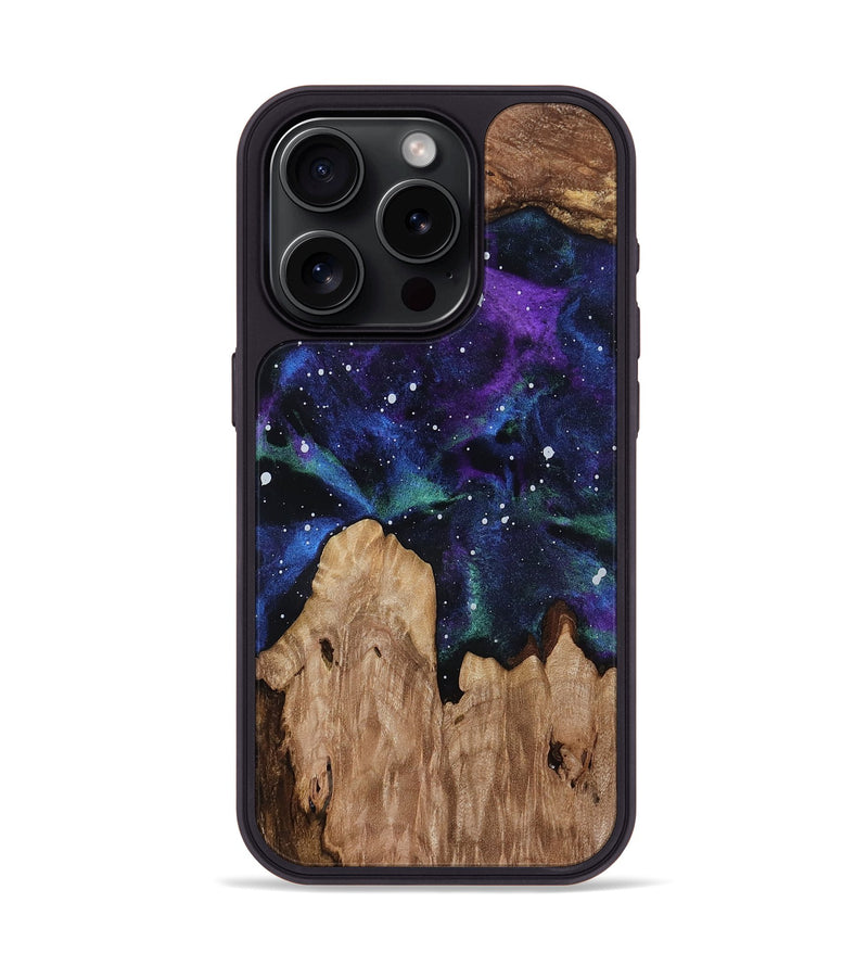 iPhone 15 Pro Wood Phone Case - Sharyn (Cosmos, 813416)
