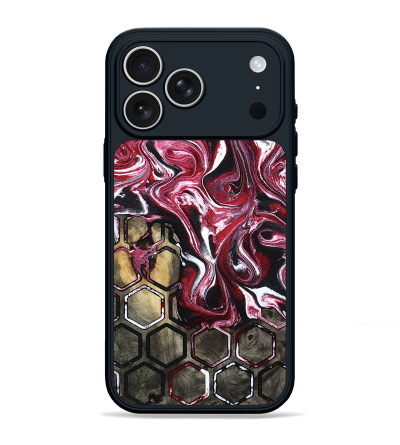 iPhone 17 Pro Max Wood Phone Case - Kristal (Pattern, 813441)
