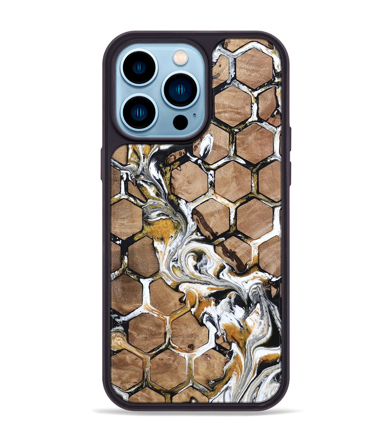 iPhone 14 Pro Max Wood Phone Case - Braydon (Pattern, 813444)