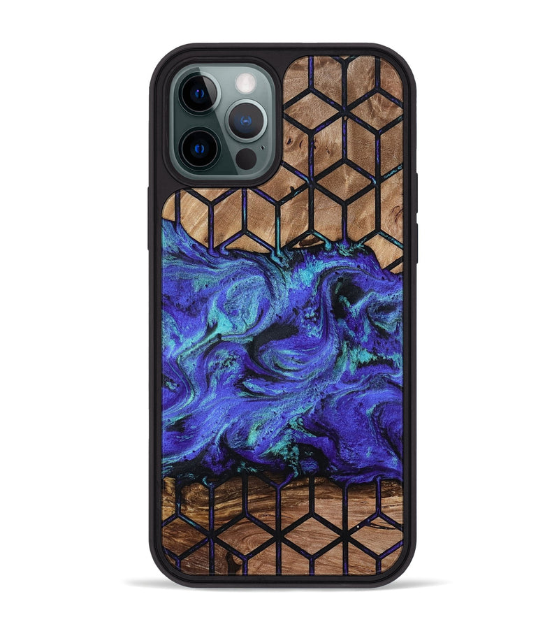 iPhone 12 Pro Max Wood Phone Case - Janiyah (Pattern, 813447)