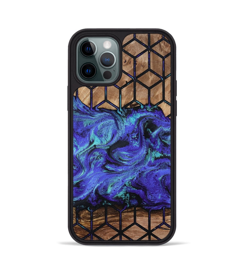 iPhone 12 Pro Wood Phone Case - Janiyah (Pattern, 813447)