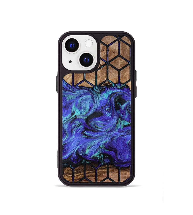 iPhone 13 mini Wood Phone Case - Janiyah (Pattern, 813447)