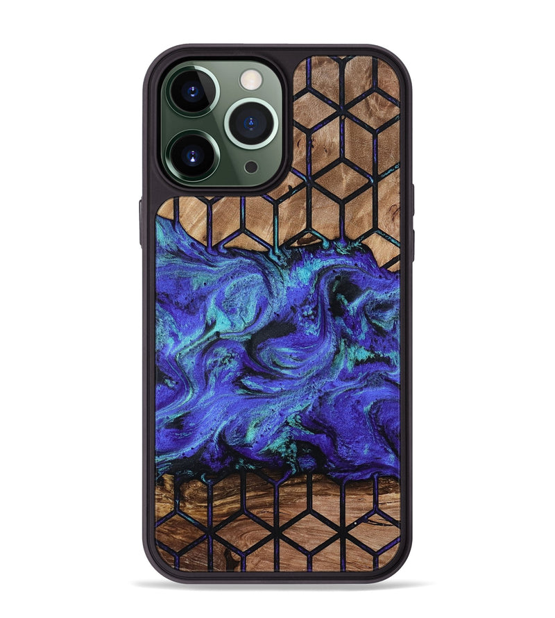 iPhone 13 Pro Max Wood Phone Case - Janiyah (Pattern, 813447)