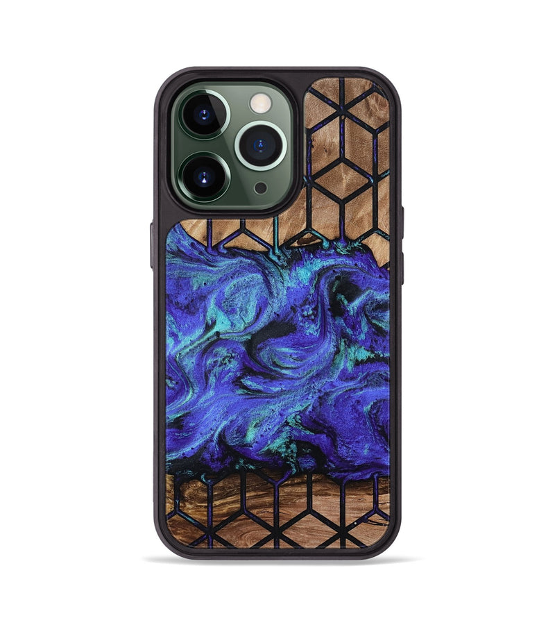 iPhone 13 Pro Wood Phone Case - Janiyah (Pattern, 813447)