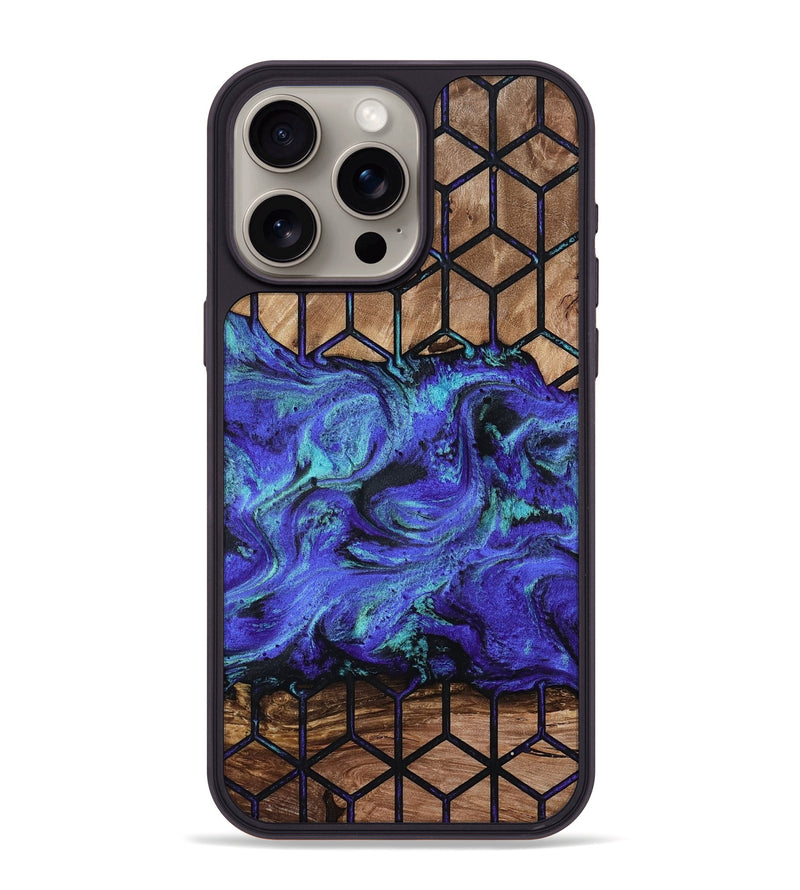iPhone 15 Pro Max Wood Phone Case - Janiyah (Pattern, 813447)