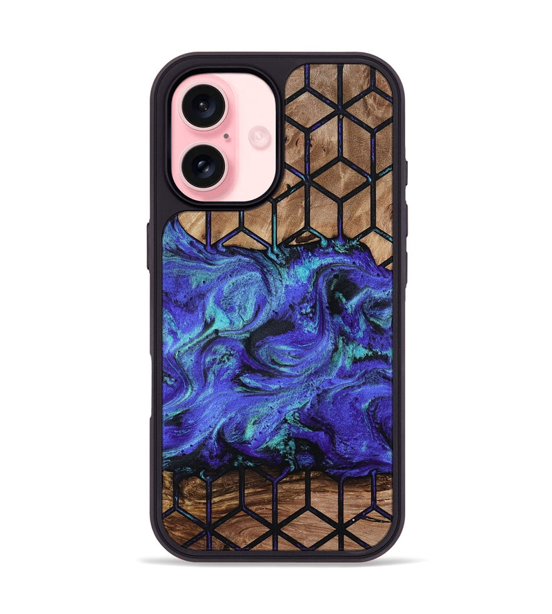 iPhone 16 Wood Phone Case - Janiyah (Pattern, 813447)