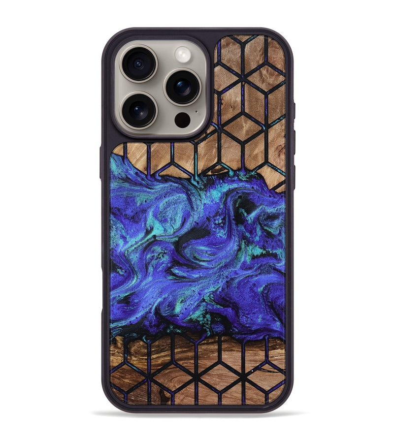 iPhone 16 Pro Max Wood Phone Case - Janiyah (Pattern, 813447)