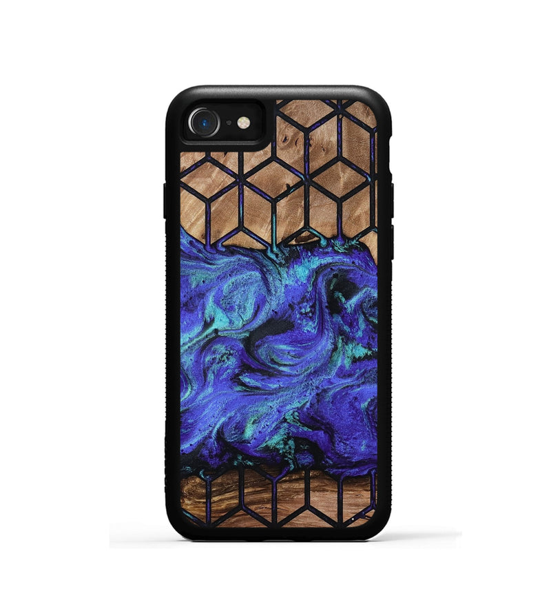 iPhone SE Wood Phone Case - Janiyah (Pattern, 813447)