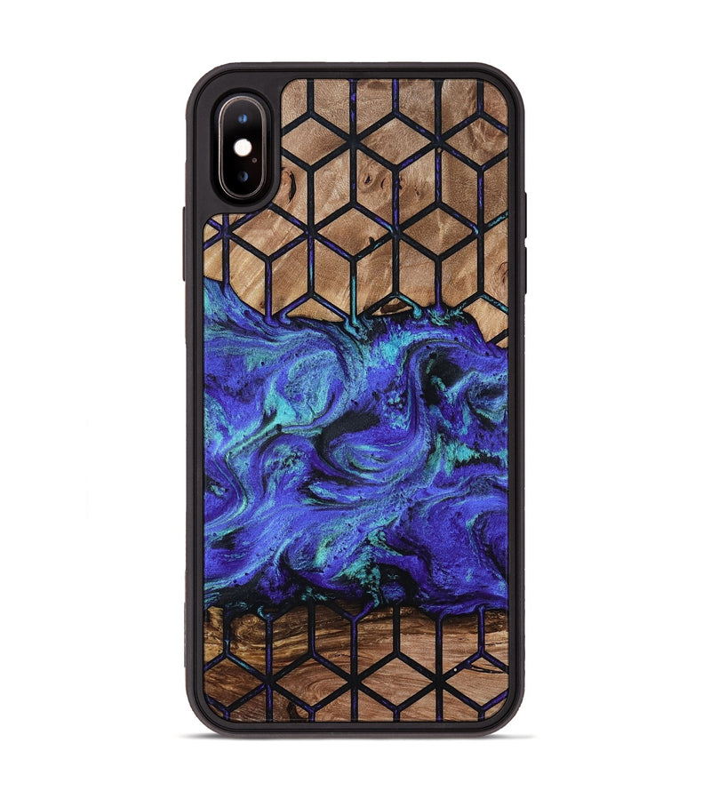 iPhone Xs Max Wood Phone Case - Janiyah (Pattern, 813447)